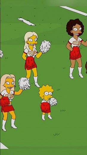 The Simpsons | Lisa became a cheerleader #thesimpsons