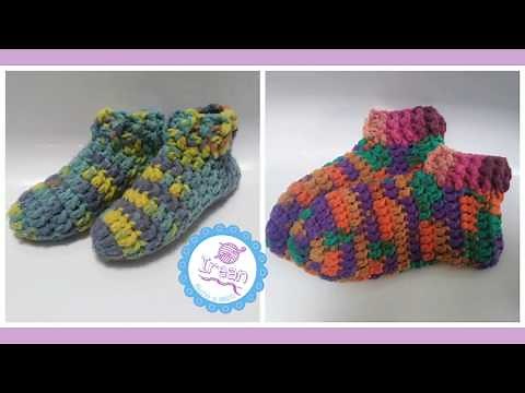 How to crochet socks in any size!!#socks