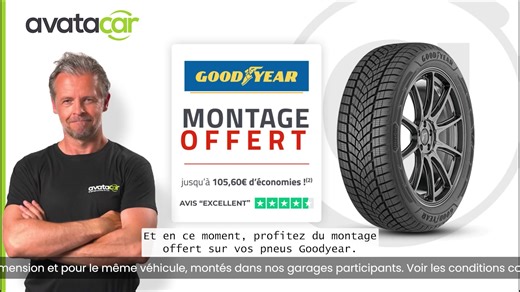 💬 "Je ne connaissais pas Avatacar, et je suis pleinement satisfait de ma commande. Prix, rapidité, livraison" - Bernard (5/5) sur Trustpilot - Livraison pneus à domicile en 24h ou en garage - Noté « Excellent » sur Trustpilot 300 000 automobilistes déjà clients 🔥En ce moment : jusqu'à 120€ de remise immédiate sur les pneus ! 👉 Commande sur Avatacar.com 🎬 Vu à la TV | Avatacar
