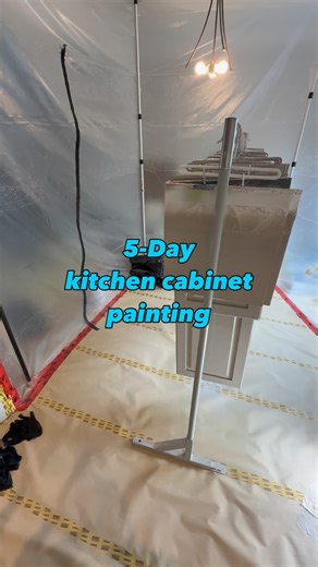 We deliver a meticulous and organized preparation and setup process while spraying cabinet doors. This approach effectively minimizes overspray and ensures that the job site remains orderly and well maintained throughout the project which is why I work on every project personally. Our spraying process serves as a cost effective alternative to replacing kitchen cabinets. Many of our customers pair the cabinet refinishing service with the installation of new countertops and backsplashes, while als