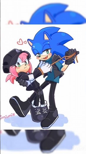 Sonic x Amy Anime love images