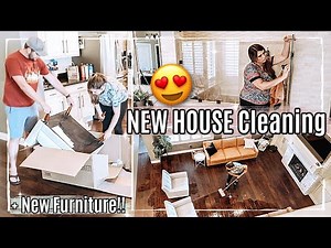 😍 NEW HOUSE CLEAN WITH ME 2021 + NEW FURNITURE :: ARIZONA HOME SPEED CLEANING MOTIVATION