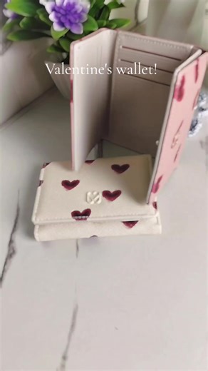 Stylish Valentine's Trifold Wallet for Women