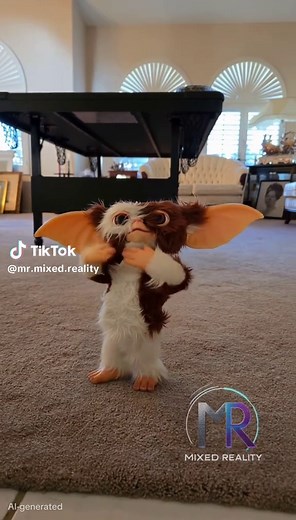 Gizmo Hits the Funk 💃🕺 Uptown Funk Vibes! Gizmo the Mogwai is bringing the heat and the groove 😎🔥 Dancing his heart out to Uptown Funk by Bruno Mars—because you KNOW… “Uptown funk gon’ give it to ya!” 🎶 This little guy’s got more moves than you expected 👀 wait for it…#Gizmo #UptownFunk #DanceTrend #Gremlins #ViralVibes