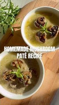 Homemade Mushroom Paté Recipe | Easy Spread for Toast, Snacks & Parties