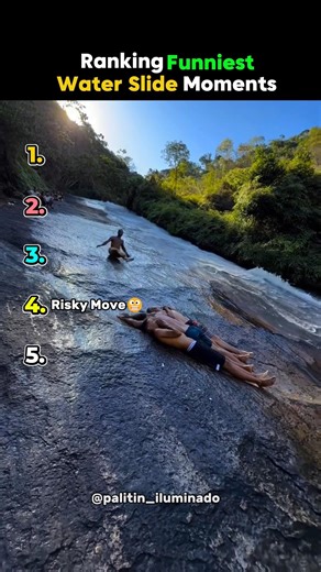 Ranking Funniest Water Slide Moments 😂😭