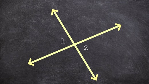 Can vertical angles be complementary?