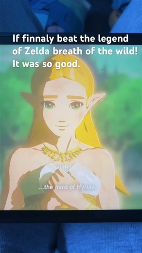 I finally beat it, it was so insanely good! #link #zelda #thelegendofzelda #botw