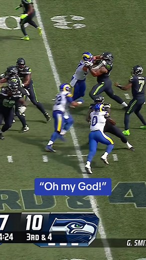 Aaron Donald Rushing at Geno Smith: The Only Reaction You Need 😂