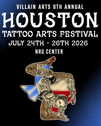 Houston Tattoo Arts Festival #8 • July 2026 • United States