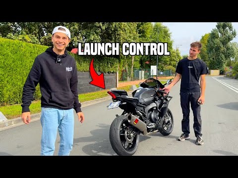YAMAHA R9 LAUNCH CONTROL ACTIVATION! (impressive…)