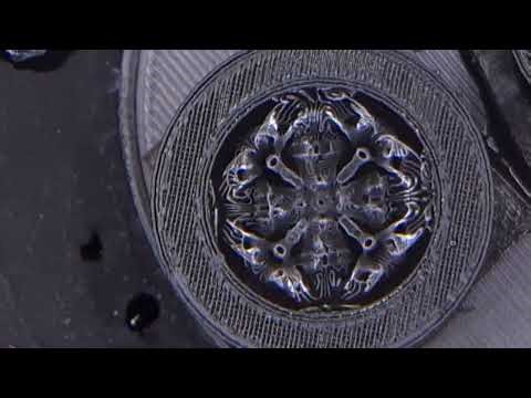 13 Hz Cymatic Footage | Raw Sound Frequency Visualization