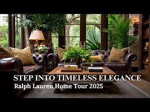 Ralph Lauren Home Tour 2025 Explore His Iconic Interior Design Style in This Luxury Estate