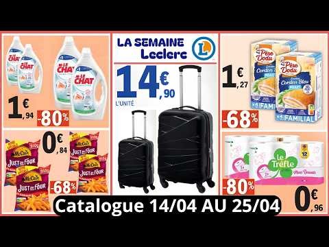 LECLERC Weekly Catalogue From 04/14/2026 to 04/25/2026 LECLERC France This Week's New Arrivals