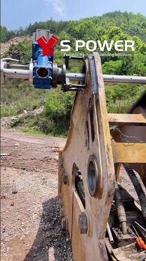 S POWER line boring machine on site