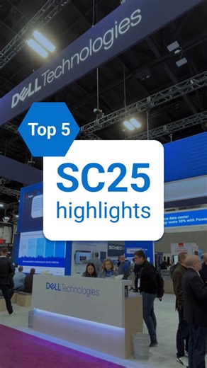 11K views · 110 reactions | That’s a wrap on SC25! From AI solutions to HPC innovations, we’re here to help you simplify, automate and achieve. #Delltech #Innovation #Future #SC25 | Dell Technologies | Facebook