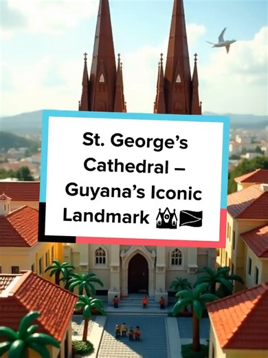 One of the tallest wooden buildings in the world, right here in Guyana 🇬🇾⛪ Have you been to St. George’s Cathedral? #Guyana #StGeorgesCathedral #History #TravelGuyana #DiscoverGuyana #Caribbean