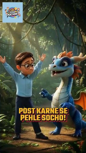 Cyber Smart Ep 7 Think before you share! #thelessonmachine #aiforkids #futureskills