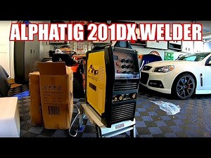 AHP AlphaTIG 201XD Welder - Review/Setup