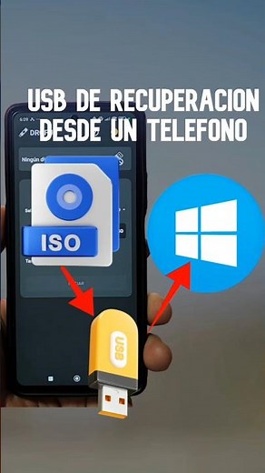 😎 Windows 11 or Linux Installation USB Drive ✅ from your phone - no PC required #DROFUS #BOOTABLEUSB