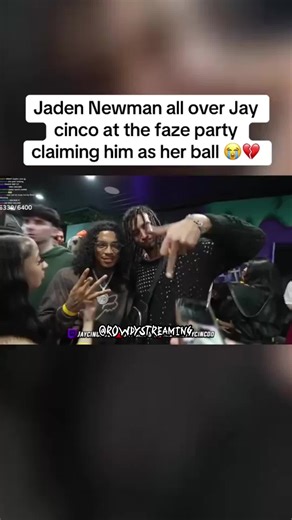 Rowdy Streaming | Jay Cinco couldn’t get Jaden Newman off him so he had his homeboy step in 😂 #jaycinco #jadennewman #twitch #viral #reels | Instagram