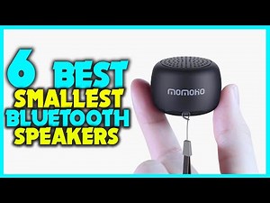 ✅ Top 6 Best Smallest Bluetooth Speakers 2024 Review - Best Portable Bluetooth Speaker Buying Guide