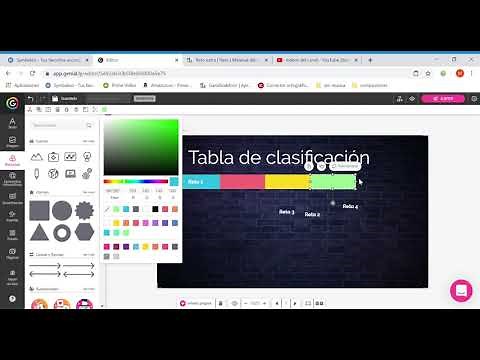 Como crear una Tabla de Clasificación con Genially