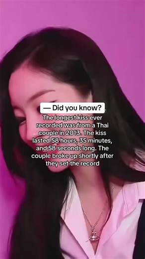 The Longest Kiss Ever Recorded: A Thai Couple's Record