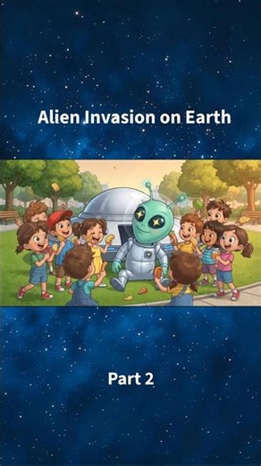 Alien Invasion - Part 2 #alien #animation # viral #comedy