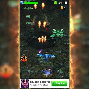Classic Dragon Spirit gameplay 🎮 thrilling storyline 👏 Hundreds of attacking waves from the enemies 💯 | Dragon Shooter - Arcade Shooting Game