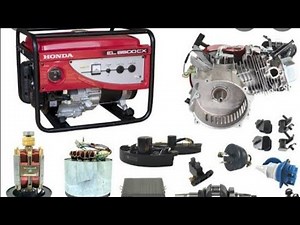 list of generator parts and names