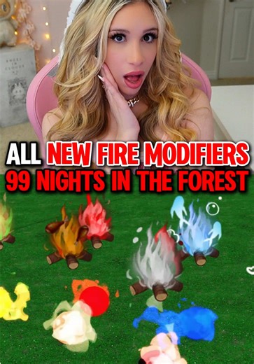 Explore All 8 New Fire Modifiers in 99 Nights in the Forest
