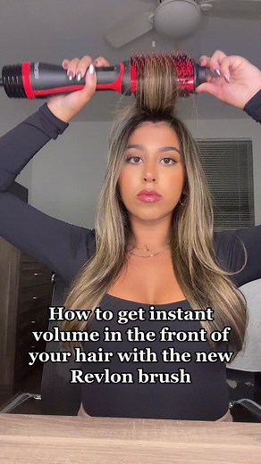 Revlon Hair Styling Tutorial for Voluminous Front Hair | Blowout with Hot Rollers
