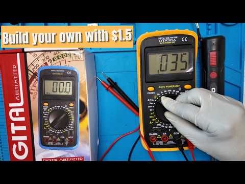 I Spend $1.5 and Made $16 Profit! Just by Building a Digital Multimeter From Home! DIY Project