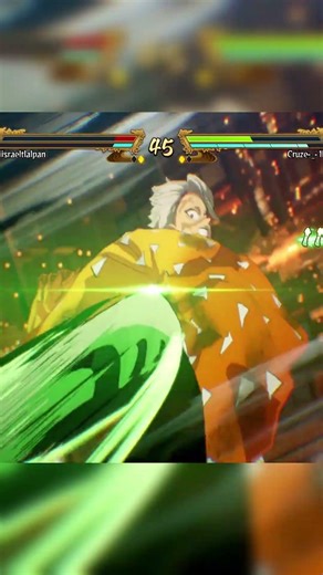 Ult Through The Heavy #animegames #demonslayerhinokamichronicles2 #demonslayer #sanemi #giyomei