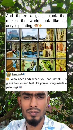 This Glass View Looks Like A Painting