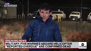 BREAKING: Five missing Marines have been confirmed dead more than 24 hours after their helicopter crashed during a training flight, according to the U.S. Marine Corps. ABC News' Matt Gutman reports. More: https://trib.al/AKE7Omn | ABC News Live