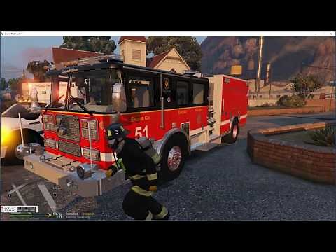 LSPDFR Chicago Fire Dept. House 51 Overhauled