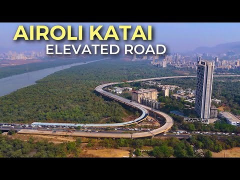 Airoli Katai Freeway Progress | February 2025 Update | Phase 3 Work Started