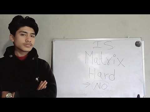 Basic Concept of Matrix of "Class 8" 