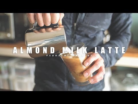 Best Almond Milk Latte I've Ever Made ☆ 美味しいアーモンドミルクラテの作り方