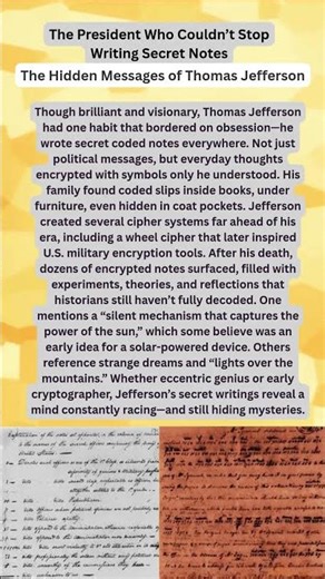 The President Who Couldn’t Stop Writing Secret Notes #shorts