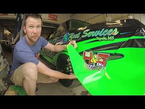 Race Wrap Install Wet Method Part 1 Side Panels