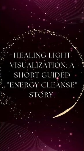 Healing Light Visualization | Short Guided Energy Cleanse for Inner Calm #ytshorts
