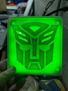 Transformers Autobots Night Light - Etsy UK