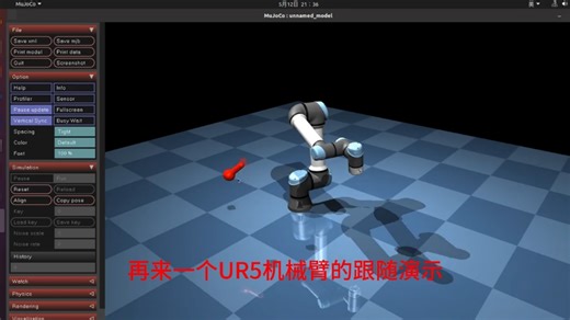 mujoco仿真环境测试