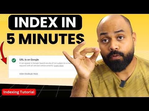 Index URL In 5 Minutes [ Instant Google Indexing ]