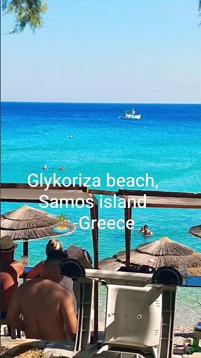 Glykoriza beach, Samos island 🏝️-Greece