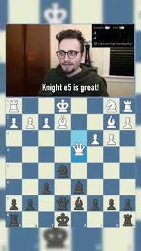 HE HUNG THE QUEEN, YOU SHOULD GUESS THE ELO PLES SO YOU NEVER DO! #chess
