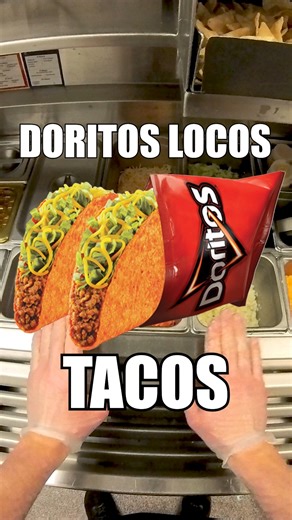 How to make the Doritos Locos Tacos #tacobell #Doritos #doritosnachos #doritoslocostacos #crunchwrap #tacos #tacotaco #tacosarelife #mexicanfood #tacobellskills #tacostacostacos #tacotime #mexicancuisine #texmex | Taco Bell Canada